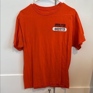 Orange Arkham Inmate T-shirt